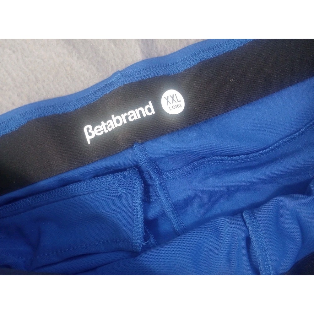 Betabrand Cobalt Blue Pull On Stretch Casual Comfy Yoga Career Work Pants XXL L - Picture 7 of 9